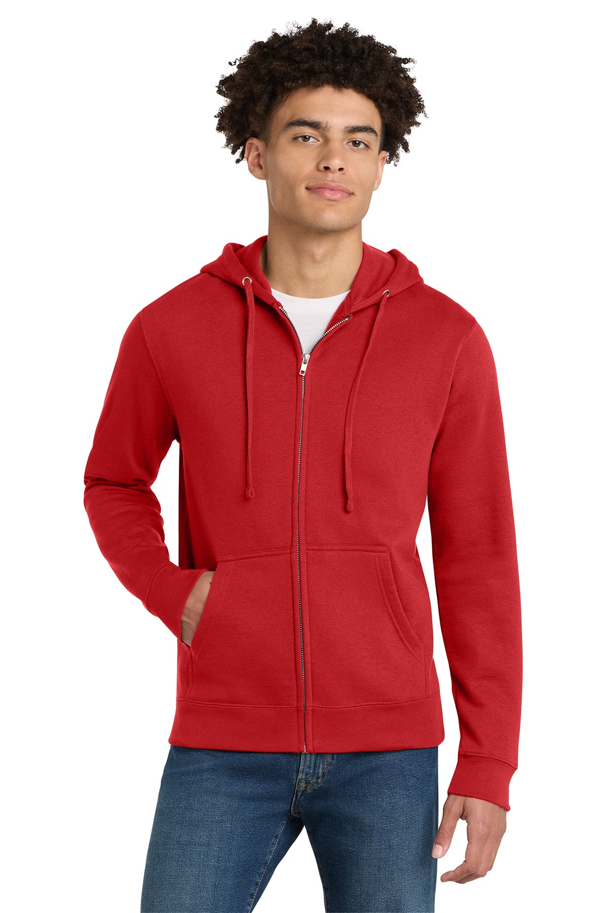 District® V.I.T.™ Fleece Full-Zip Hoodie DT6102