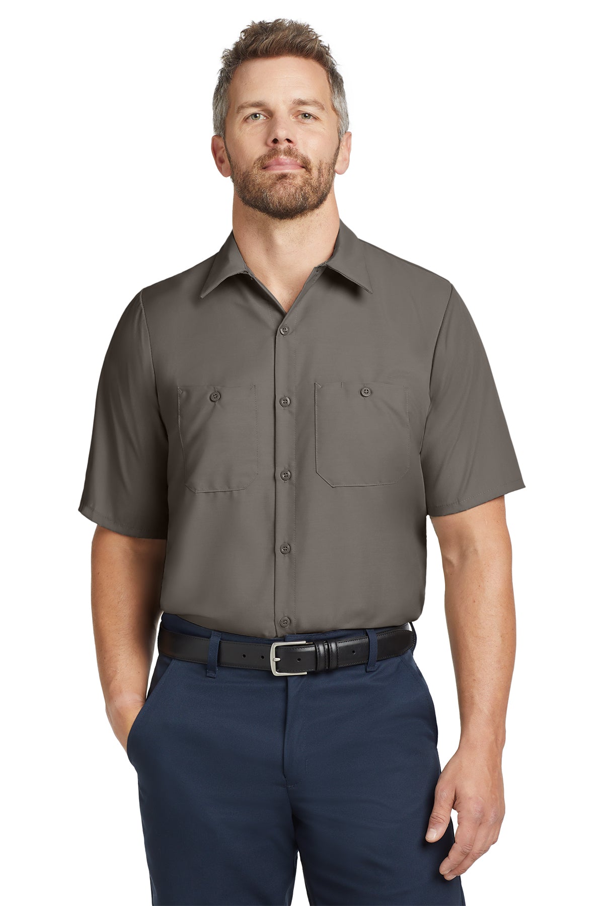 Red Kap® Short Sleeve Industrial Work Shirt