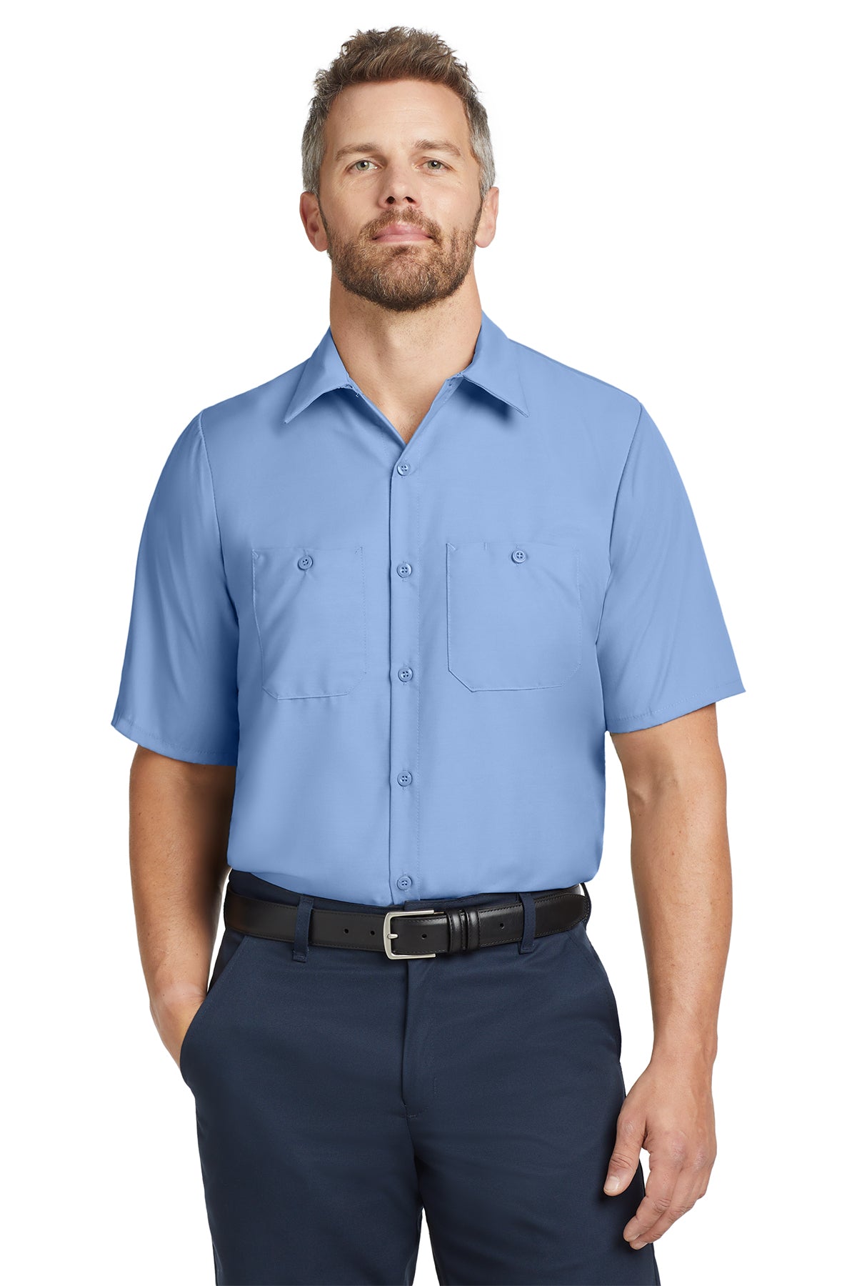 Red Kap® Short Sleeve Industrial Work Shirt