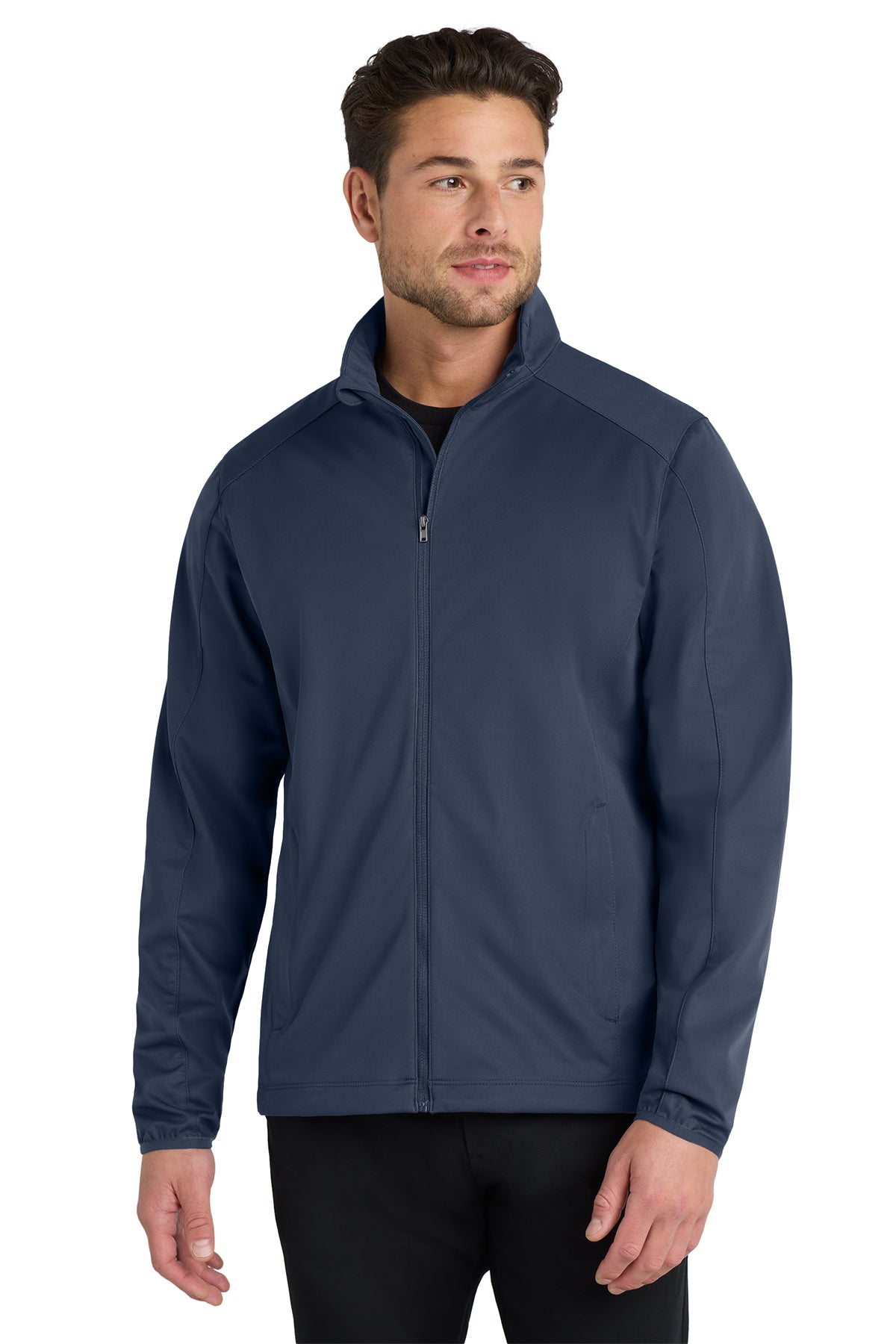 Full Zip Wind Shirt w/ Polyester Shell J717