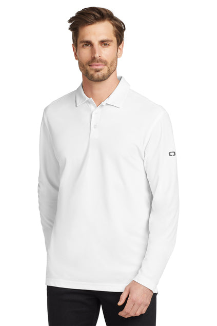 Long Sleeve Moisture Wicking Polo
