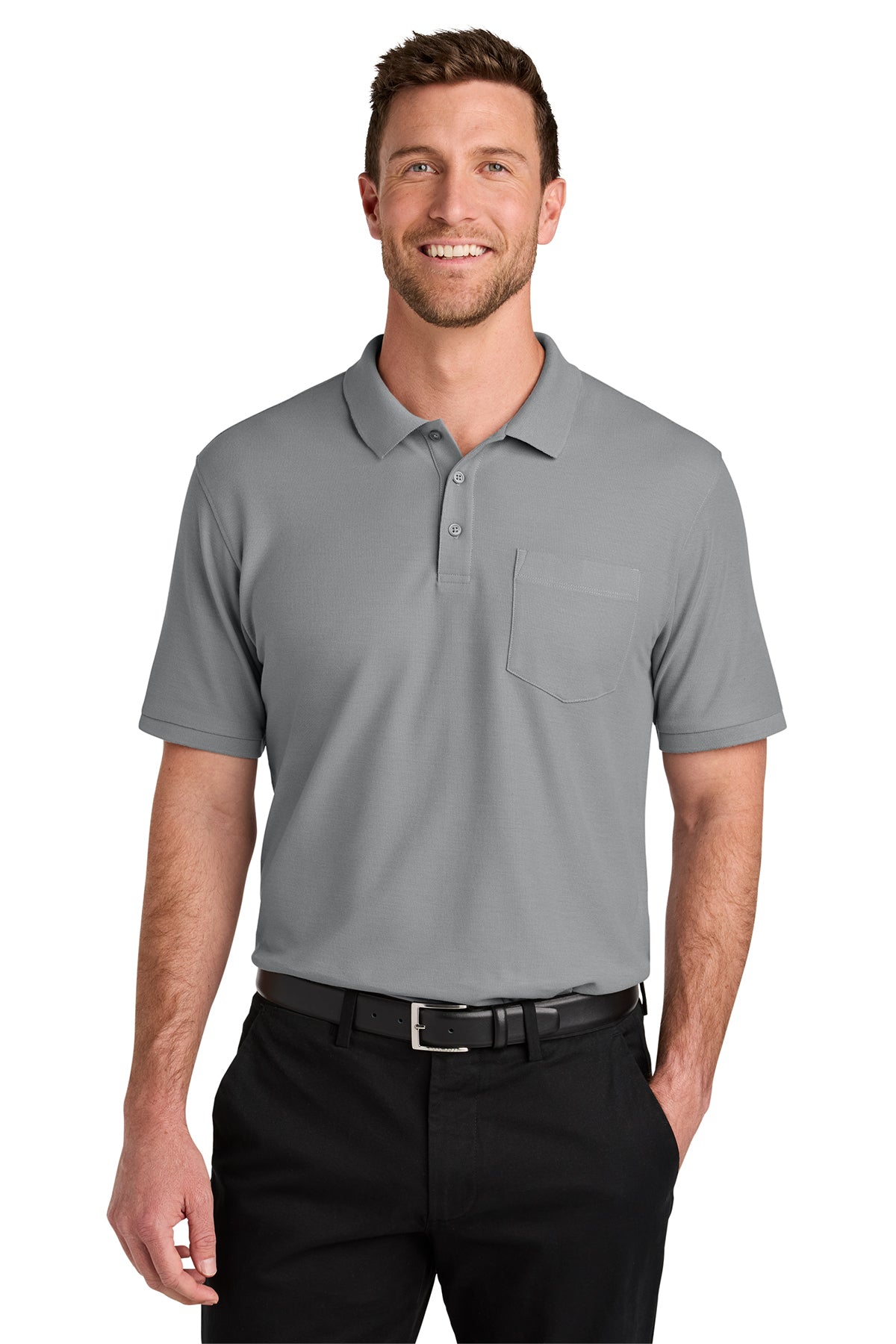 K200P Signature Pique Pocket Polo