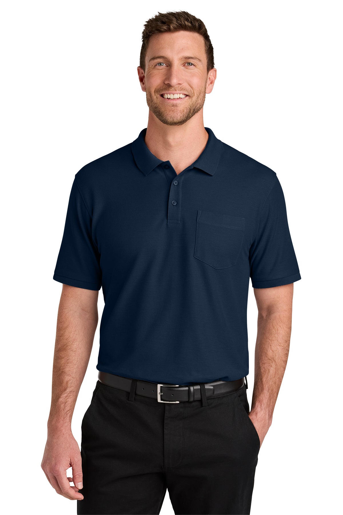 K200P Signature Pique Pocket Polo