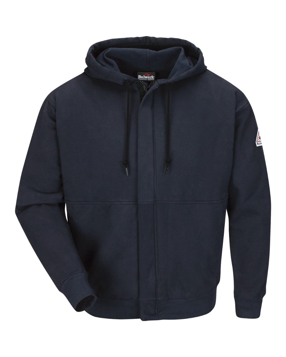 Bulwark Men's Zip-Front Hooded Sweatshirt - SEH4