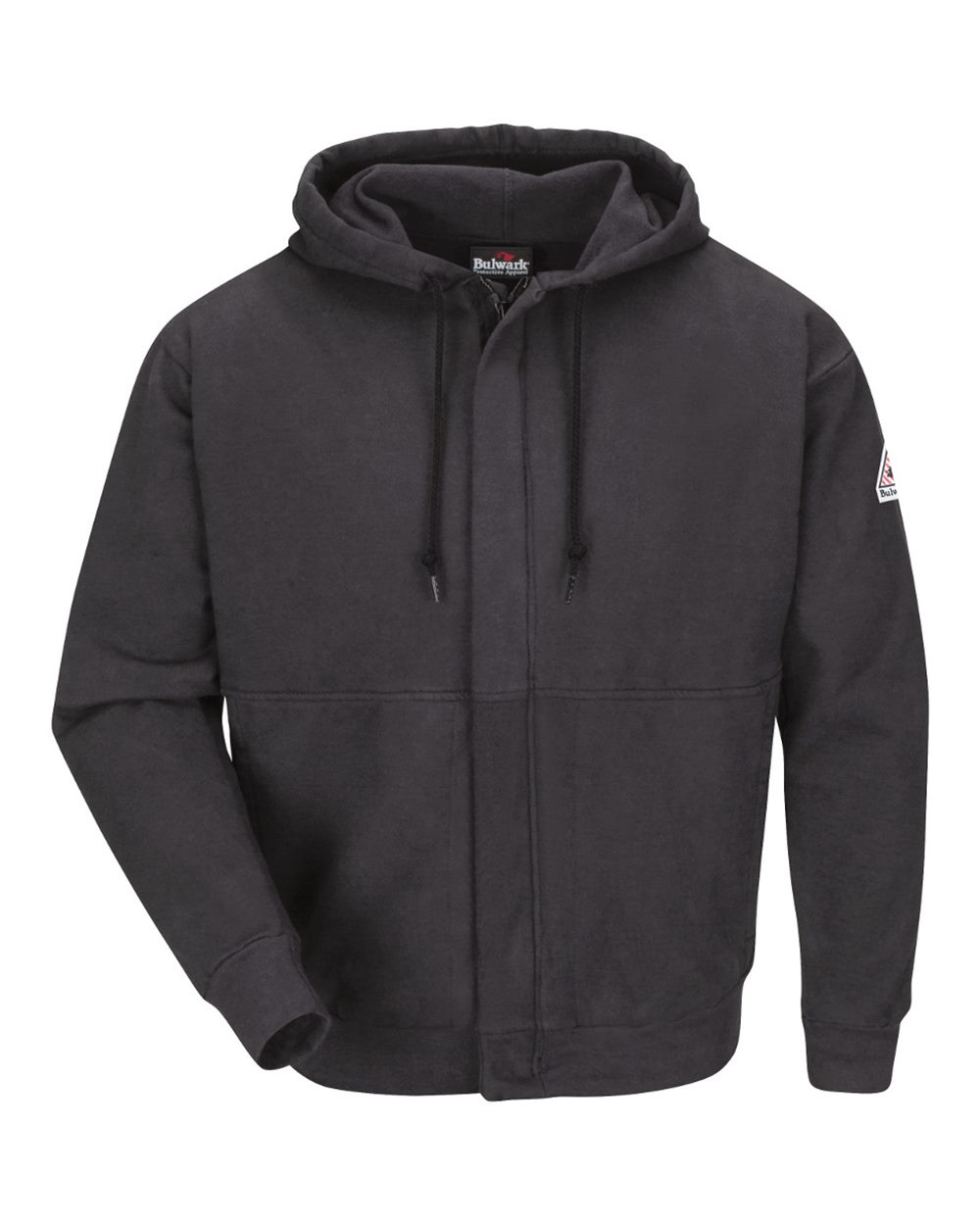 Bulwark Men's Zip-Front Hooded Sweatshirt - SEH4
